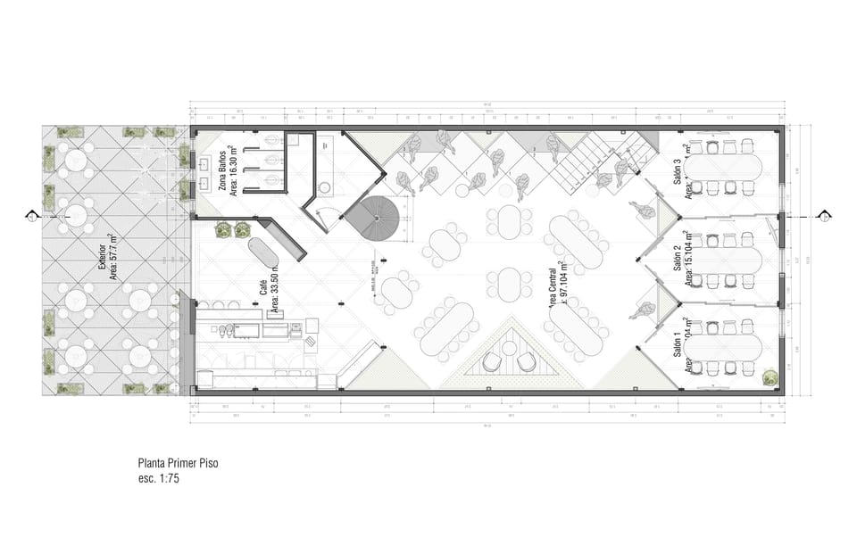 Planta 1 — Armazém Comunitário Medellín